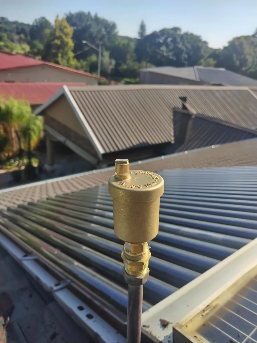 Pressure and overheating problems - solar geyser repairs by Plumb A Nator.