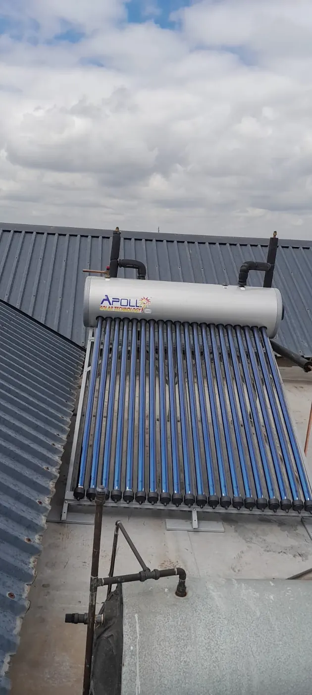Solar geyser repairs and roof-mounted hot-water system inspection by Plumb A Nator.